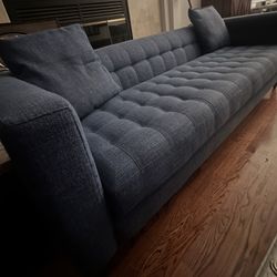 Modern Blue Living Spaces Sofa – Great Condition