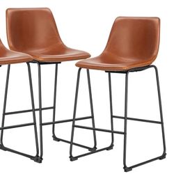 Brand New In Box - 26 Inch Counter Height Bar Stools Set of  2.