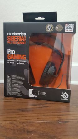 STEELSERIES ,SIBERIA. ,V/2. FULL- SIZR HEADSET