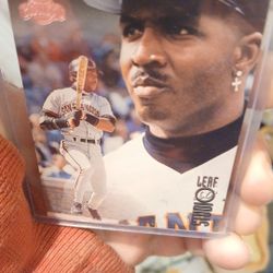 1996 IN THE STUDIO SILVER PRESS PROOF BARRY BONDS IN MINT CONDITION 