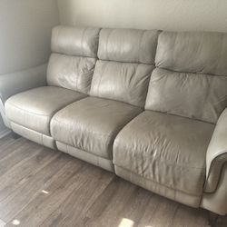 Sofa With 2 Recliner Seats And Love Seat 