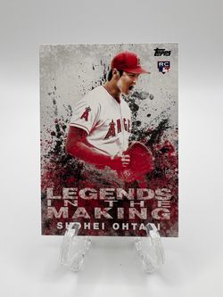 2018 Topps Update Series - Legends in the Making Shohei Ohtani #LITM-21 (RC)