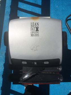 George Foreman GRP99 Next Generation Grill with Nonstick Removable Plates, Silver/Black works good