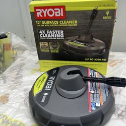 RYOBI 12 in. 2,300 PSI Electric Pressure Washers Surface Cleaner