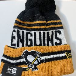 Pittsburgh Penguins Team Logo Beanie Hat Cap - NWT 