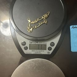 10k Figaro Bracelet