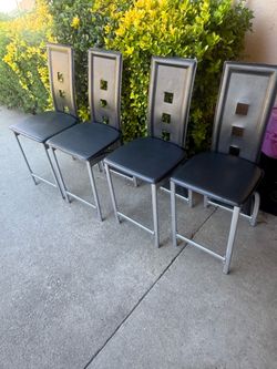 Black chairs