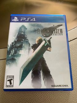 PlayStation 4 Final Fantasy VII Remake CIB Tested