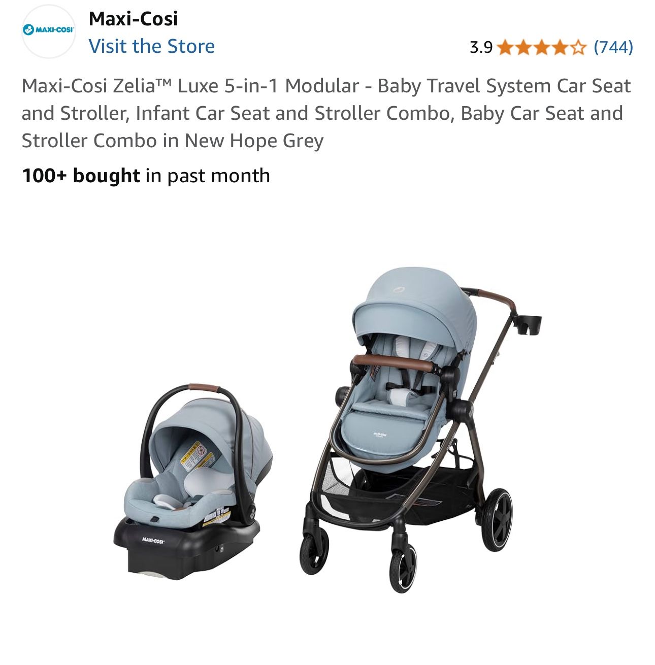Maxi Cosi stroller bassinet