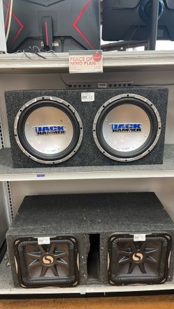 Jack Hammer 10” Car Speakers In Box 
