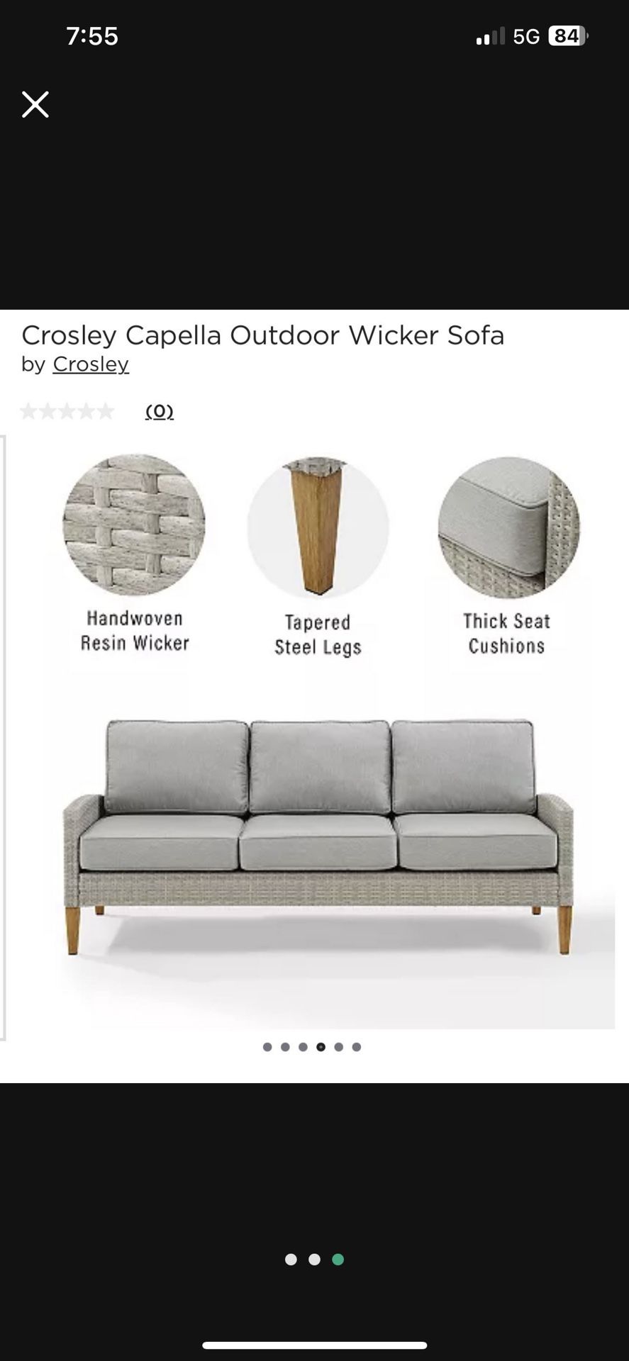 Brand new! Outdoor Sofa $900 OBO