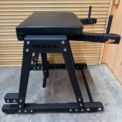 Near New Rogue Reverse Hyper Z w/ Crossmember - Commercial Gym Equipment