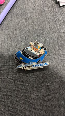 Test track Disney pin