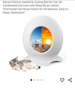 Advwin Electric Heated & Cooling Cat Cave