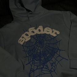 Spider Hoodie Sky Blue