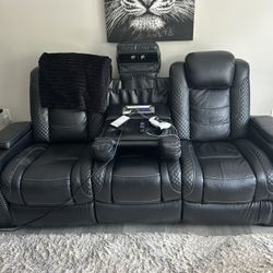 Power Sofa And Power Recliner