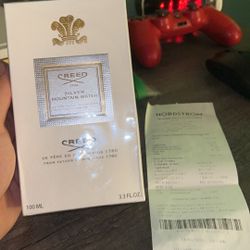 Silver Mountain Water Creed Cologne (w receipt)
