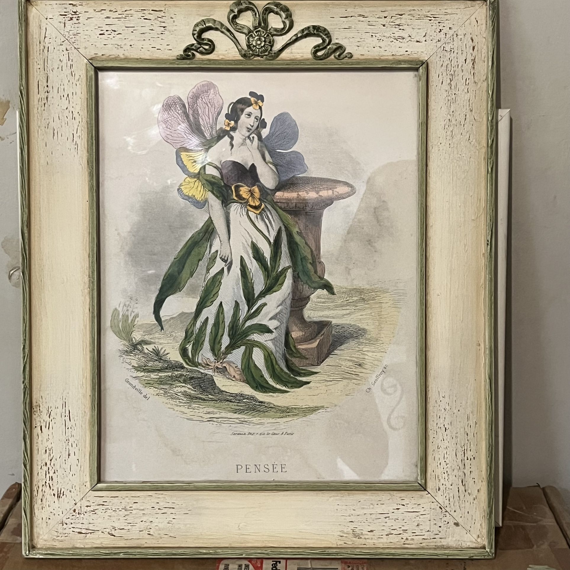 JJGrandville Perisee 1847 Engraved Print