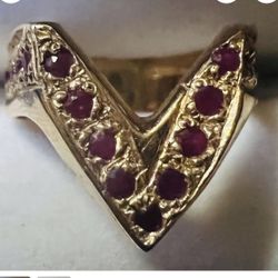 14k Heavy Large Ring 