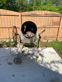 Heavy Duty Electric Cement Mixer