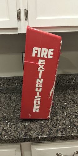 Fire Extinguisher wall cover sign 18x10"