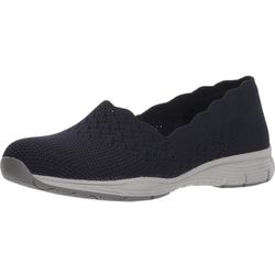 Skechers Women's Seager - Stat - Scalloped Collar, Engineered Skech-Knit Slip-on - Classic Fit size 9 $45
