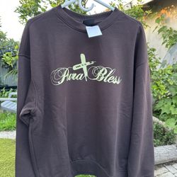 Crew Neck Sweater PuraBless 3:16 New 