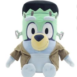 Bluey Halloween Frankenstein 18 Inch Jumbo Plush Stuffed Animal - NWT