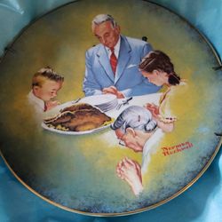 Norman Rockwell Plate