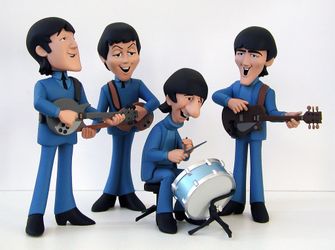 The Beatles McFarlane figures
