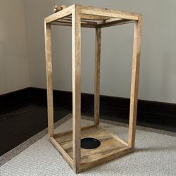 Wooden Candle Holder