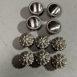 10 assorted knobs in 2 different styles . Hardware not included 