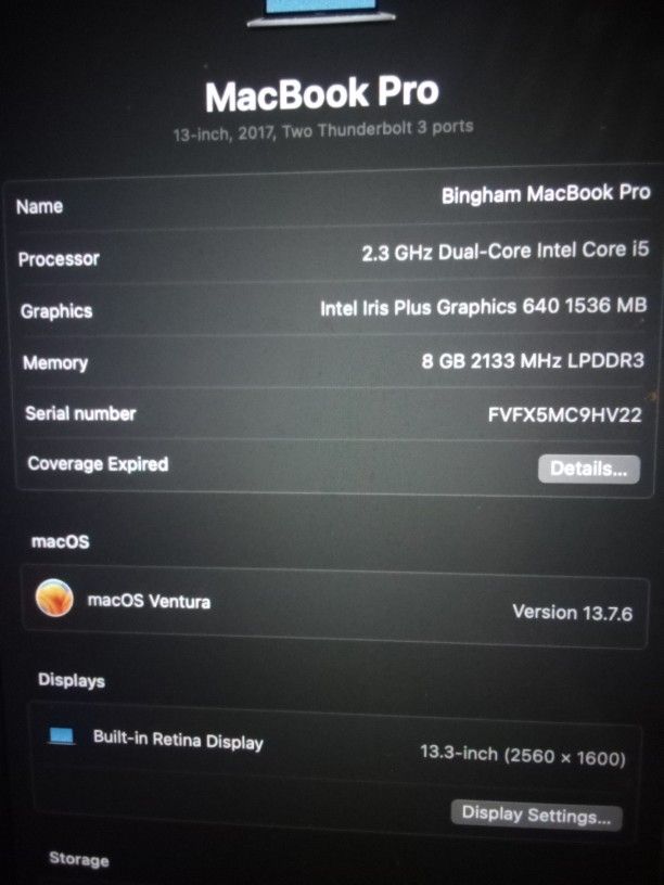 MacBook Pro (Used)