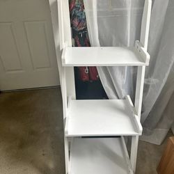 Three Tier ladder shelf 
