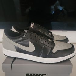 Nike Air Jordan 1 Retro Low OG "Shadow" Black Gray CZ0790-003 Size 10