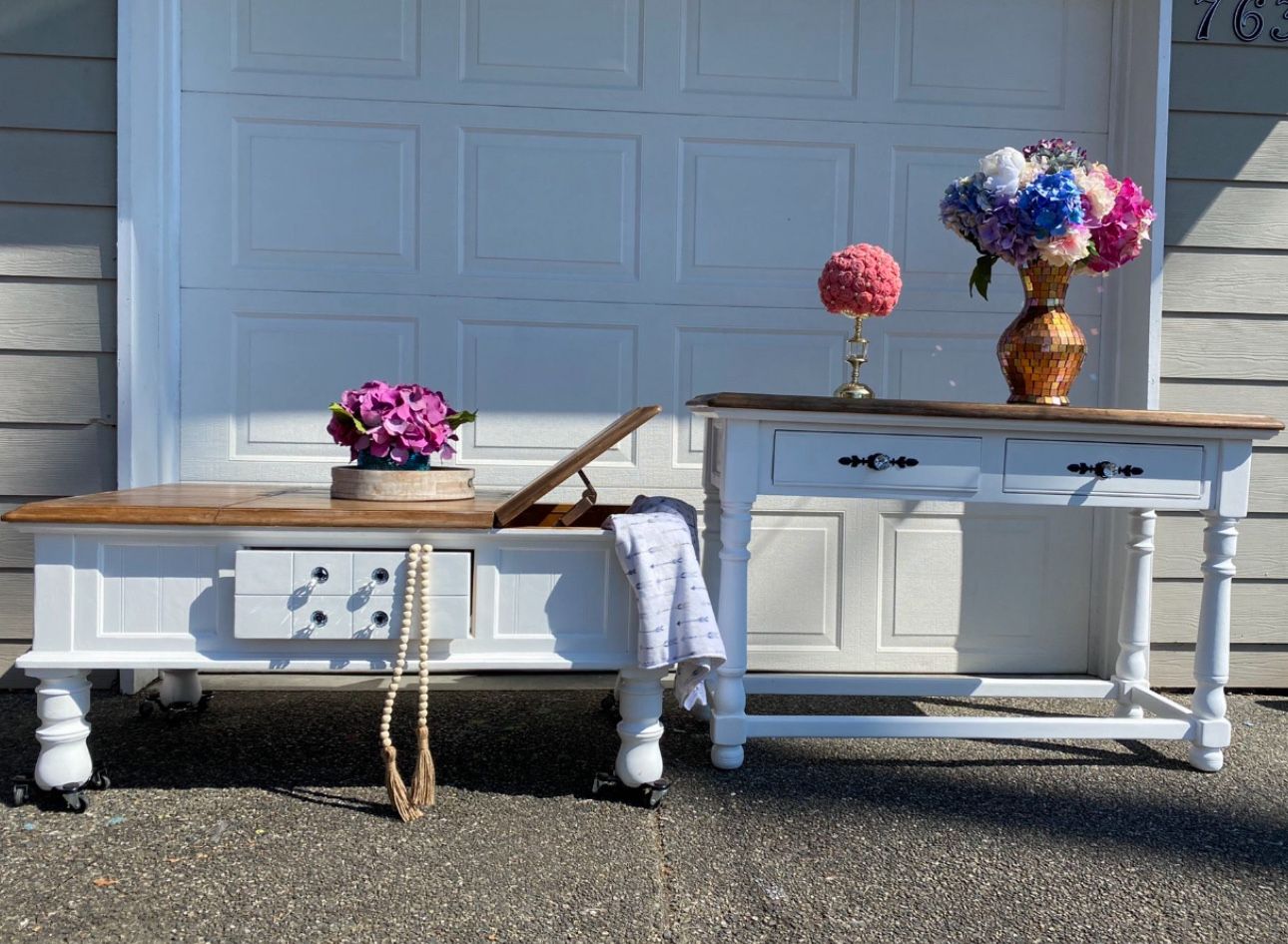 Coffee Table, And Console Table!