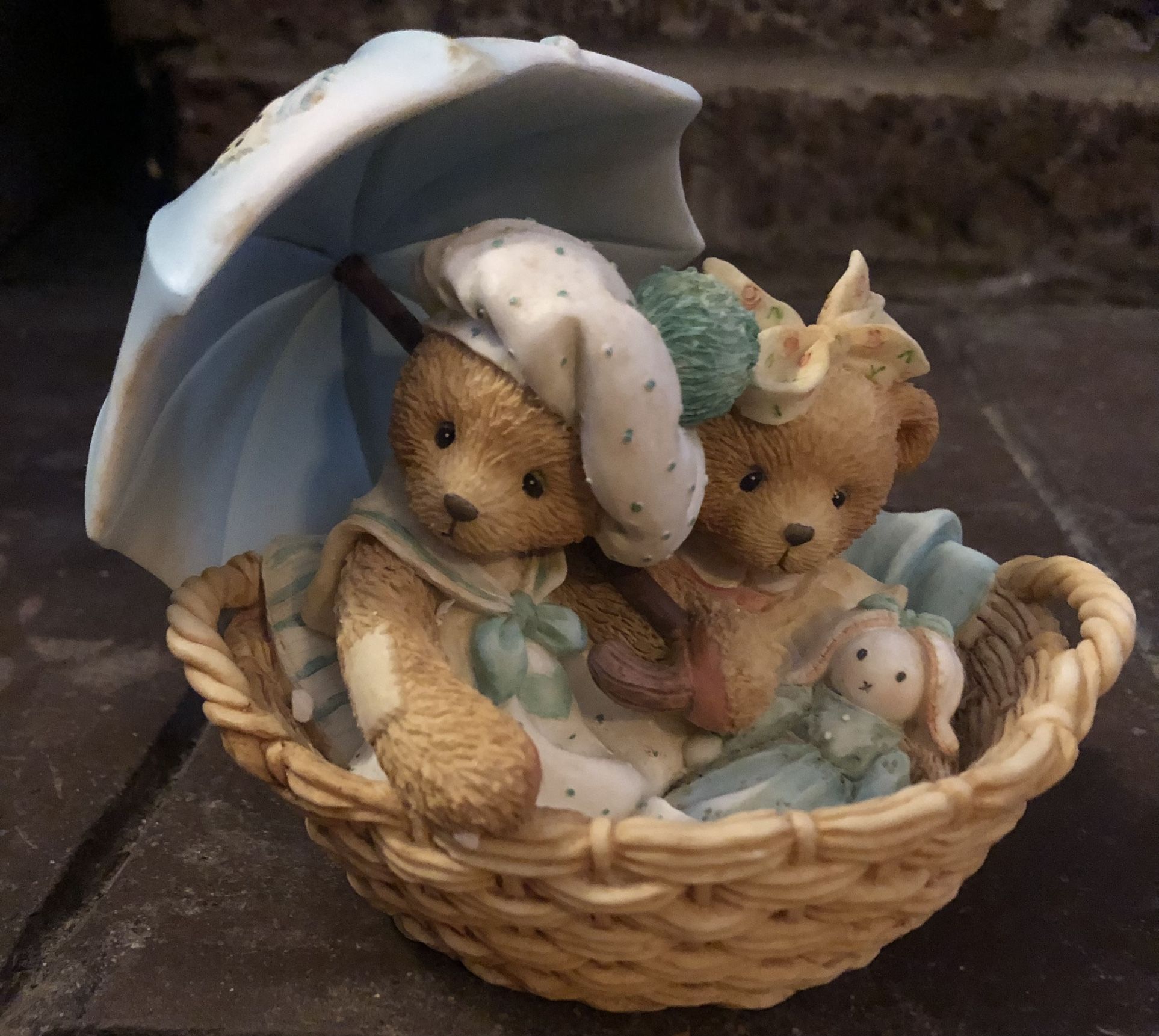 Cherished Teddies Beth & Blossom “Friends Are Never Far Apart” 950564