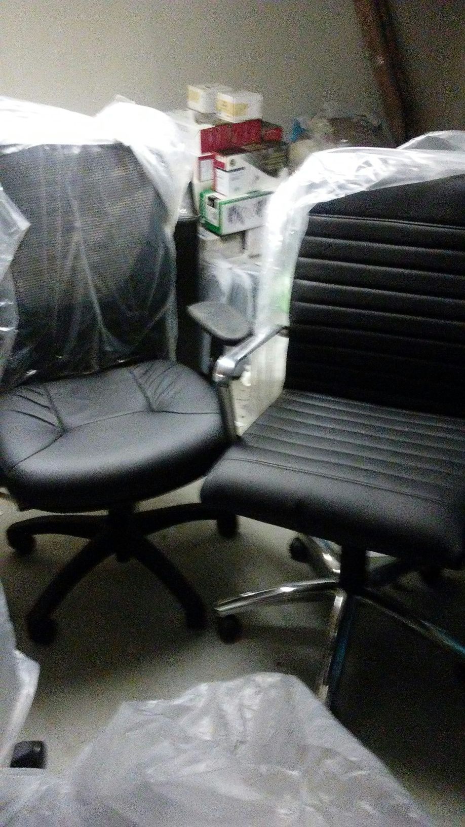 New office chairs.