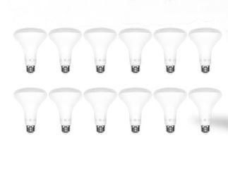 Shine Hai BR30 LED Bulbs 9W 5000K E26 12-Pack