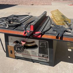 Vintage Craftsman 10” Table Saw