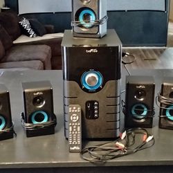 beFree Bluetooth Surround System/Subwoofer 