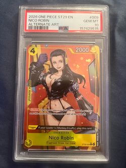 Nico robin psa 10 alt art
