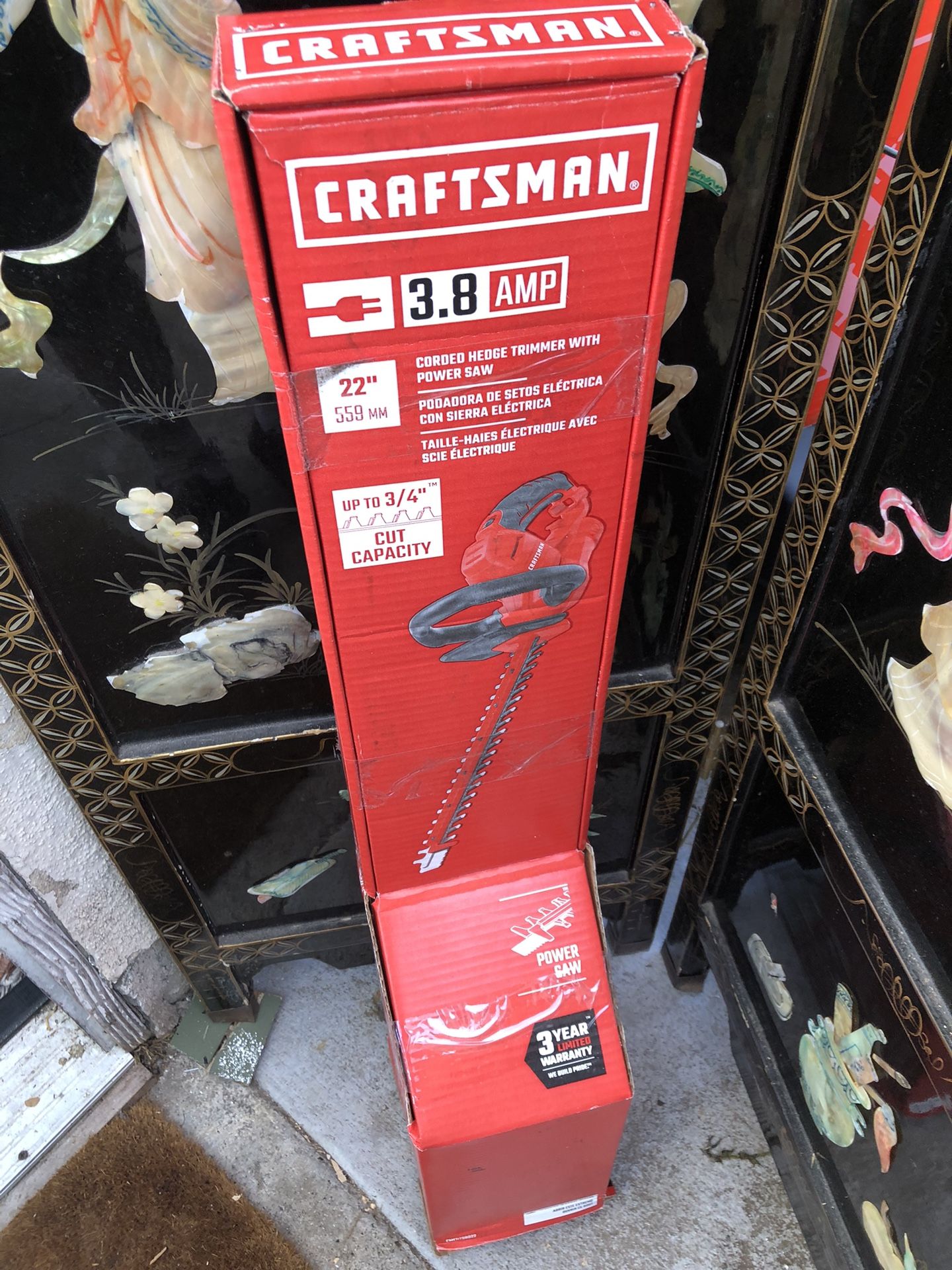 Craftsman POWER SAW 22” Hedge Trimmer