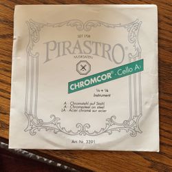 Pirastro Chromcor 1/4-1/8 Cello A String New