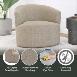 Swivel Accent Chair Set NEW 