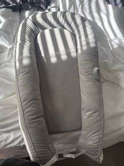 Baby Lounger Nest Sleeper Gray