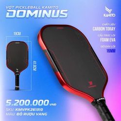 Pickleball paddle - Kamito Dominus - Red
