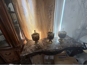 brown coffee table