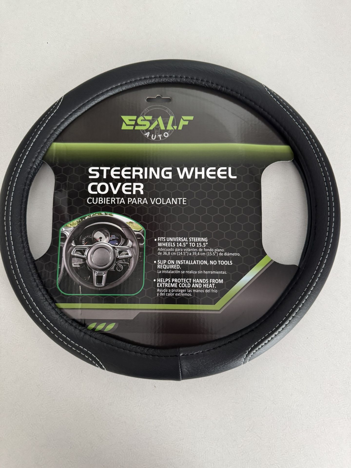 Steering wheel cover