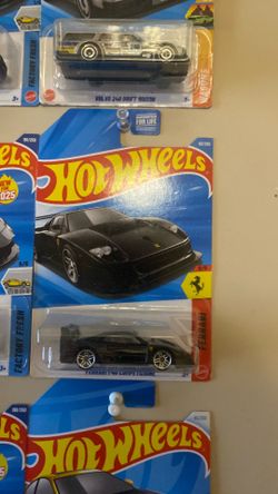 Black Ferrari hotwheel